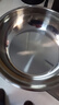 【不锈钢】和面盆厨房烘焙家用火锅盆洗菜打蛋汤锅盆醒面盆料理盆 32cm【热卖款】不锈钢 和面盆 实拍图