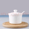 LICHEN 纯白骨瓷调味罐景德镇陶瓷厨具 调味罐 单个口径9.8x高7cm 实拍图