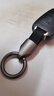 伴车安汽车钥匙扣男女士挂件圈环摩托车钥匙绳带真牛皮电动车钥匙链T5 实拍图
