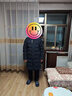 京东京造羽绒服男鸭绒加厚防寒工装面包服中长款冬外套衣服 黑色 2XL 实拍图