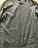 优衣库男装女装柔软绵羊毛圆领针织衫/长袖毛衣毛衫25新款478541 02 浅灰色 XL /180/108B 实拍图
