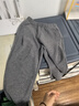 亚瑟士亚瑟士童装春夏季男女儿童舒适防蚊裤轻薄防晒裤百搭运动裤 1120浅灰色 170 cm 实拍图