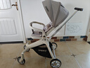 smartstroller遛娃神器婴儿推车可坐可躺轻便折叠双向高景观0-6岁用宝宝溜娃车 月光灰(铝合金车架+3D舒适透气) 实拍图