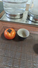宇轩 变色茶宠柿子创意事事如意茶玩摆件茶艺茶盘茶台茶具摆件 实拍图