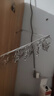 不锈钢衣架特粗夹子晾衣架晒袜子神器凉衣防风挂钩多功能家用袜架 全实心+防水防锈+阳台宿舍户外用 方形40夹【加大升级款】加粗防风 实拍图