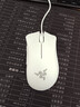 雷蛇（Razer）炼狱蝰蛇标准版有线鼠标 人体工学  电竞游戏 右手通用型 吃鸡/LOL/CS GO游戏鼠标 白色 实拍图