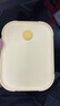 希乐扣Cilock玻璃饭盒上班族带饭便当盒微波炉加热餐盒大容量保鲜盒 长分隔+包 实拍图