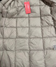美力城长款羽绒服女装新款90%鹅绒过膝外套连帽户外休闲运动风051 灰色 S 实拍图