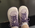 奥古狮登帆布鞋女新款春季溶解厚底小众软底白色休闲板鞋百搭一脚蹬小白鞋 B723052浅紫色 37 实拍图