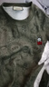 真维斯（Jeanswest）圆领卫衣男春秋季美式复古潮牌上衣男印花百搭休闲长袖套头打底衫 灰绿色 XL (120-140斤) 实拍图