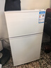 新飞冰箱小型租房用 一级能效冷 藏冷冻两用1-2人家用小冰箱 出租房双门电冰箱办公室两门 25年升级款 59A119LS一级能效【省电王】白 实拍图