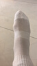 北极绒毛巾底袜子男士秋冬加厚纯棉100%防臭吸汗抗菌耐磨运动中筒篮球袜 中筒白 【基础加厚毛巾底】 4双 均码 实拍图