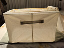 佳帮手布艺收纳箱 衣服棉被整理箱衣物储物箱百纳箱 米色大号 1只装 实拍图