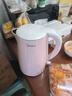 美的（Midea）电热水壶电水壶烧水壶双层防烫 0涂层 食品级304不锈钢1500W快速沸腾1.7L大容量 HJ1705 实拍图