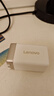 联想（Lenovo）65W氮化镓三口适配器CC线套装 接口2C1A 100W双C充电线 支持笔记本充电 兼容多种充电协议 曜石金  实拍图
