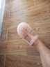 华美健步洞洞鞋女防滑包头凉拖鞋海边沙滩鞋柔软果冻鞋HM2136浅粉39 实拍图