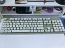 前行者V3104键无线键盘鼠标套装蓝牙双模静音机械手感高颜值轻薄办公薄膜键盘电脑笔记本iPad通用 复古绿 实拍图
