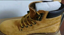 森馬（Senma）高帮马丁靴系带时尚百搭舒适工装靴男靴 619313602 咖喱黄 42码 实拍图
