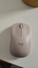 罗技（Logitech）M221轻音鼠标 无线鼠标 办公鼠标 对称鼠标 带无线微型接收器 茱萸粉 实拍图