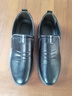 【100%真软皮】特价清仓处理断码捡漏男鞋百搭商务休闲皮鞋爸爸鞋 一脚蹬黑色 42 (260mm) 实拍图
