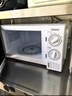 格兰仕（Galanz）复古微波炉 家用小型20L迷你 奶油风百搭复古 易清洁大平板 自动菜单 700瓦省电KAW0-SF2 实拍图
