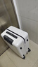 锐步（Reebok）行李箱PC拉杆箱多功能登机箱旅行密码箱皮箱子皓空白20英寸 实拍图