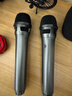 天籁K歌适用于海信雷鸟TCL海尔可接电视音乐K歌MM-5DMAX无线麦克风卡拉OK唱歌神器话筒家用娱乐家庭KTV MM-5DMAX 双支 枪色升级款 MM-5升级系列 实拍图