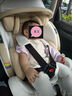 初婴贝儿童安全座椅汽车用0-4-12岁婴儿宝宝车载可坐可躺i-Size通风加热 豪华版金+175°躺+支撑腿+遮阳棚 实拍图