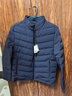 雅戈尔（YOUNGOR）羽绒服男立领短款羽绒服保暖御寒商务休闲男士上衣外套 VRYS439989FQA藏青色 L 175/96A 实拍图