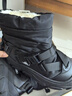 快乐玛丽（J&M）董璇同款雪地靴女冬季一脚蹬中筒女鞋东北保暖棉鞋女 黑色 36 实拍图