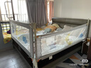 慕卡索床围栏婴儿床上防摔安全护栏宝宝床边防掉床挡板三面围挡加固套装 美好时光 三面装 (加固异型管) 1.5床型(1.5米+2.0米+2.0米) 实拍图