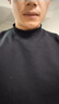 布先生小高领加厚保暖长袖打底T恤男秋冬打底衫 钢琴黑 M/170  实拍图