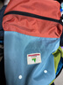 SHUKIKU儿童书包小学生书包户外旅游男女生大容量休闲背包双肩包橙红L码 实拍图