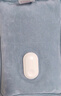 彩虹热水袋暖手宝充电暖宝宝暖水袋注水暖手袋热敷暖肚子暖脚 灰色 实拍图