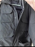 优衣库男装女装高级保暖羽绒茄克冰雪羽绒户外连帽外套477136 09 黑色 L /175/100A 实拍图