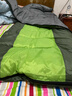 北极狼（BeiJiLang）睡袋成人户外旅行冬季四季保暖露营单人隔脏棉睡袋1.8KG 军绿 实拍图
