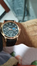正品男士手表高档休闲石英表简约气质男表皮带高颜值罗马时尚腕表 军团款 实拍图