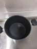 苏泊尔（SUPOR）汤锅趣彩加厚复底不粘锅泡面宝宝辅食炖煮家用电磁炉燃气通用 珠光黑加厚汤锅 22cm 实拍图