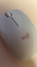 罗技（Logitech）M221轻音鼠标 无线鼠标 办公鼠标 对称鼠标 带无线微型接收器 茱萸粉 实拍图