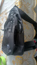 【京东物流】运动便携男女胸包单肩斜挎骑行健身训练瑜伽帆布包 黑色-双层 实拍图