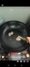 美厨（maxcook）炒锅铁锅 带盖32cm无涂层精铁炒菜锅氮化 燃气电磁炉通用MCC4589 实拍图