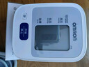 欧姆龙（OMRON）【日本原装进口】血压仪家用电子血压计血压测量仪医用高精准仪器 【经典款】J710+原装电源+血压高提醒+30记忆 实拍图