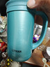 虎牌（TIGER）保温保冷杯茶滤网杯男女不锈钢办公杯CWM-A050-AM森林绿500ml 实拍图