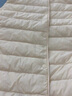 雪中飞经典新款基础舒适轻薄羽绒便捷短款保暖羽绒小马甲轻盈便携舒适 黎蔓卡其|7202-女 L 170/92A 实拍图