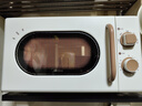 美的【国家补贴8折】厨房小家电小滋味微波炉变频家用小型百搭复古转盘式经典双旋钮轻音M20H4 实拍图