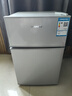 HYUNDAI（韩国现代）小冰箱迷你小型家用冷藏冷冻宿舍出租房办公室双开门二门电冰箱节能省电 58L银【日销过百+租房必备】 实拍图