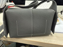 Songmont挂耳系列屋檐包mini设计师款头层牛皮通勤斜挎hobo包 瓦砾灰 预售5天 实拍图