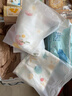 爱贝迪拉 新生儿包单宝宝产房棉襁褓巾裹布婴儿包被抱被春秋双层 海洋 实拍图