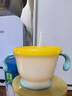 利其尔（Richell） 可按压学饮杯儿童吸管水杯婴儿训练杯畅饮杯吸管杯牛奶杯漱口杯 清新黄 实拍图