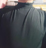 秋冬季双面绒半高领长袖t恤男士德绒秋衣内搭中领打底衫保暖上衣 【工厂直销特价清仓】高领德绒灰色 2XL 建议体重130-140斤可穿 实拍图